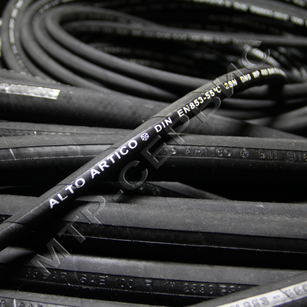 Рукав 2SN DN06 ALTO ARTICO (Италия) -55C° DIN EN 853 WP 400 BAR SAE 100R2 1/4” 5800 PSI Рукав 2SN DN06 ALTO ARTICO (Италия) -55C° DIN EN 853 WP 400 BAR SAE 100R2 1/4” 5800 PSI